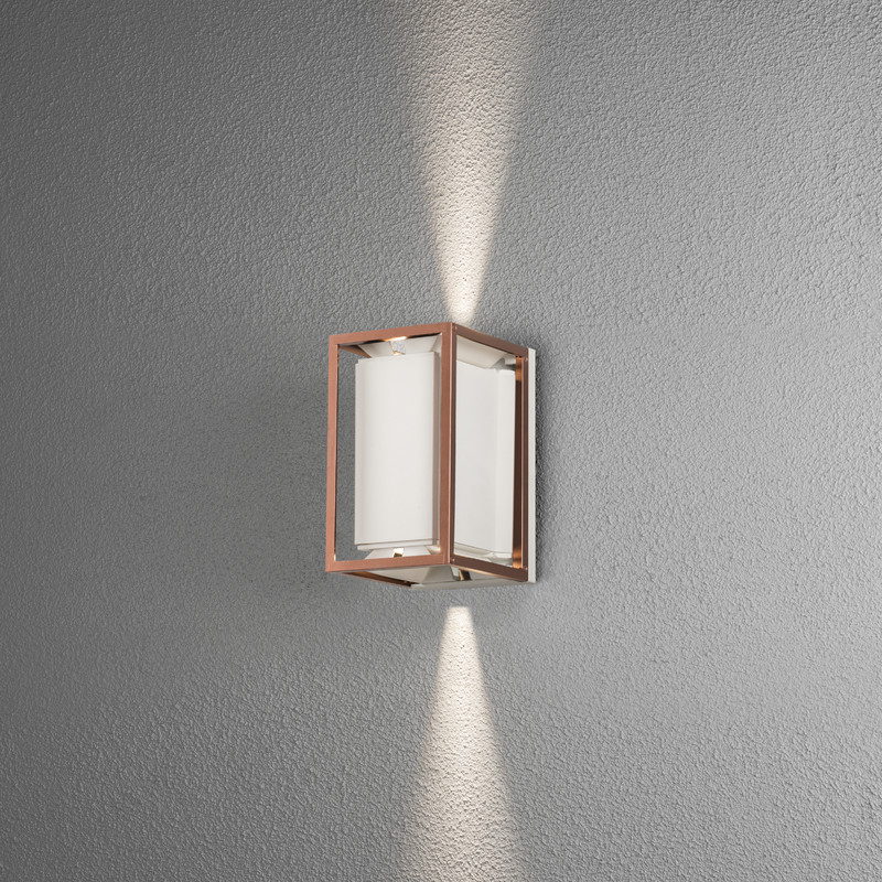 konstsmide Wall luminaire vale 424-259 ip44 2x5w wh