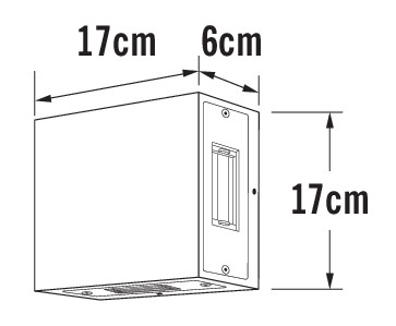 konstsmide Väggarmatur massa 7944-370 ip54 8w ant