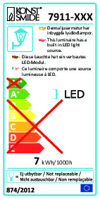 konstsmide Seinävalaisin ulko imola 7911-370 ip54 2x3w ant
