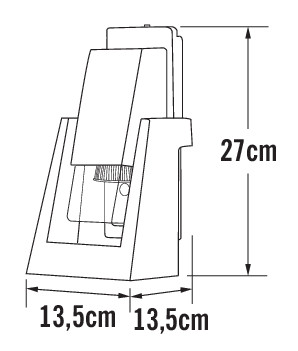 konstsmide Seinävalaisin ulko potenza 7979-370 ip54 gu10 ant