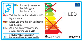 konstsmide Seinävalaisin ulko potenza 7971-370 ip54 2x4w ant