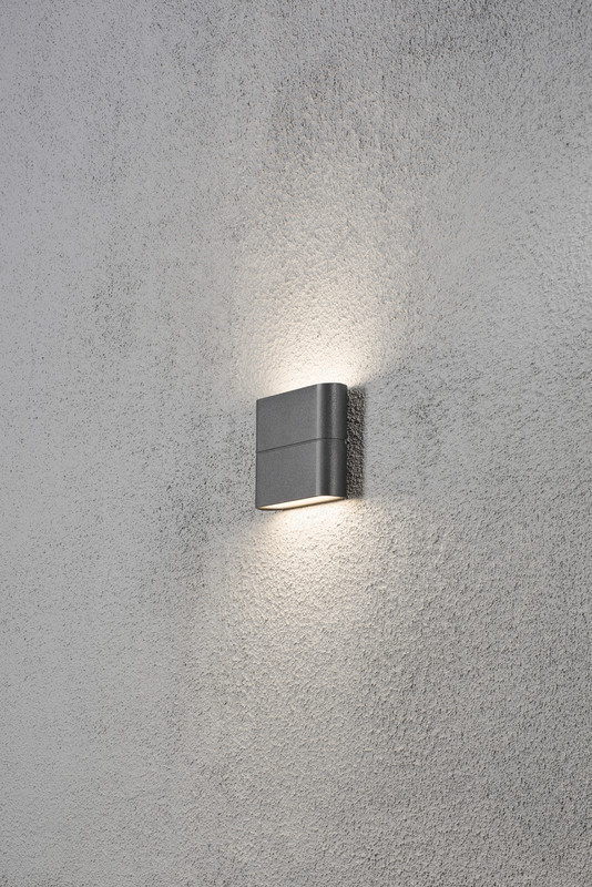 VÄGGARMATUR CHIERI 7927-370 IP54 2X3W GR