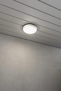 konstsmide Wall/ceiling luminaire cesena 7974-250 ip54 10w wh