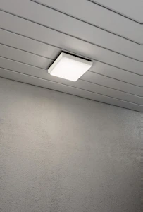 konstsmide Wall/ceiling luminaire cesena 7975-250 ip54 10w wh