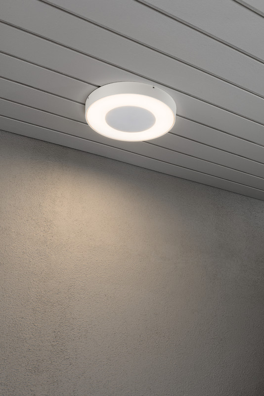 konstsmide Wall/ceiling luminaire carrara 7985-250 ip54 25w wh