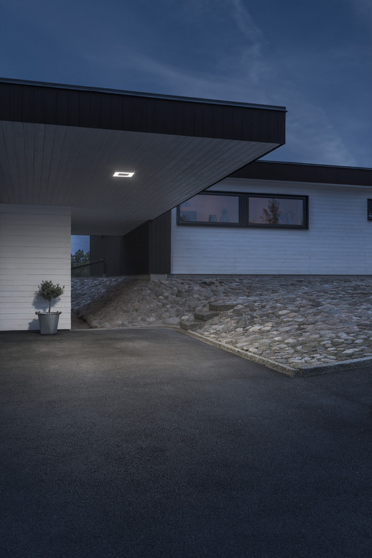 konstsmide Wall/ceiling luminaire carrara 7986-250 ip54 25w wh