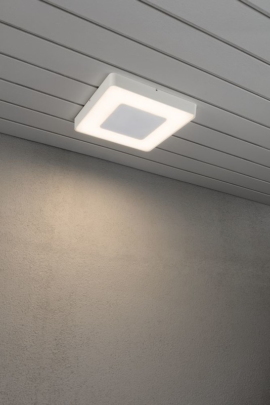 konstsmide Wall/ceiling luminaire carrara 7986-250 ip54 25w wh