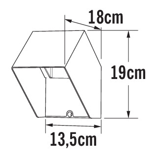konstsmide Seinävalaisin ulko pescara 7988-250 ip44 3w va