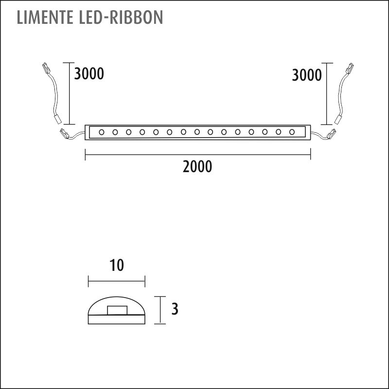 limente Led-ljusslinga led-ribbon20 com 29w 4000k va