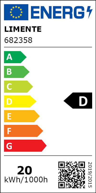 limente Led-list led-lila20-8 20w 3000k al