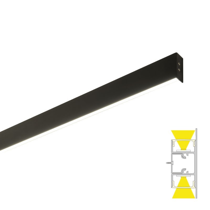 LED-LIST LED-DUO40COM 45W 4K AL BL