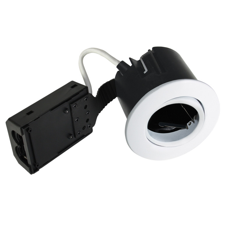 nordtronic Downlight quick install ip44 7,5w30 63mm mwh rou noli