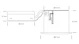 nordtronic Downlight quick install ip44 7,5w30 63mm mwh rou noli