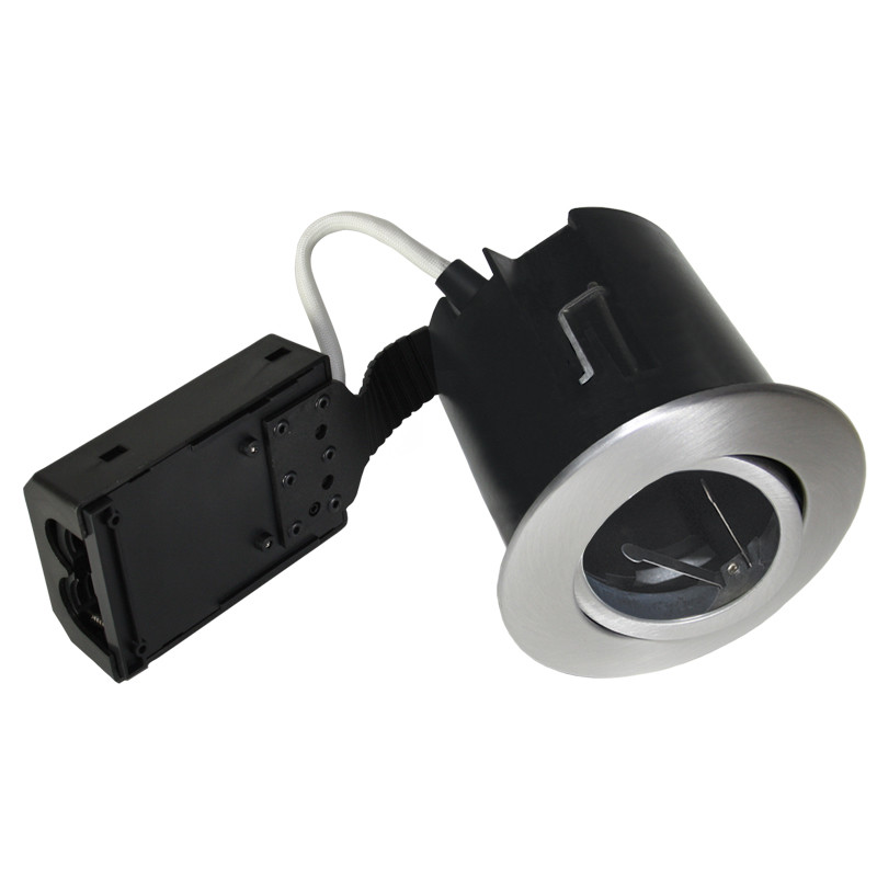 nordtronic Downlight quick install high ip44 7,5w30 ba 96mm r nolight