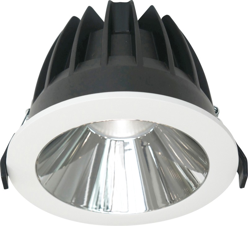 nordtronic Downlight zita ip20 15w 3k 2000lm wh round