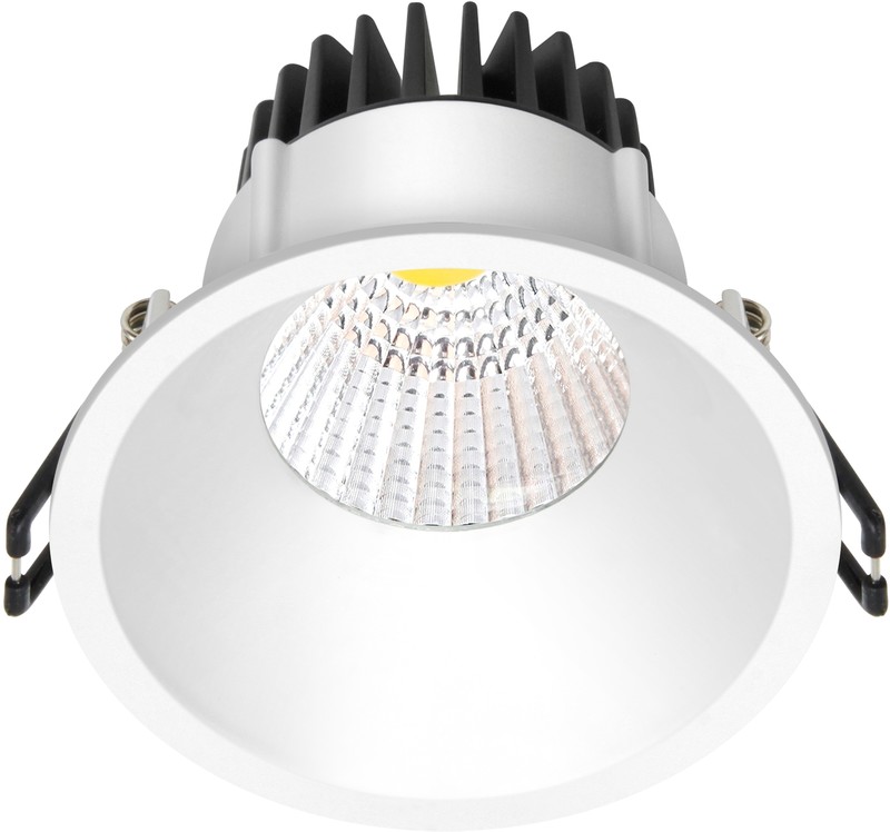 nordtronic Downlight velia pro ip44 9w 3k 740lm 75mmwh r