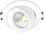 nordtronic Downlight velia pro ip44 9w2,7k650lm tilt mwhround