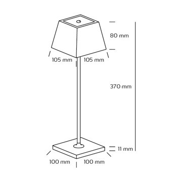 nordtronic Sisustusvalaisin conexos ip54 170lm 3k wh
