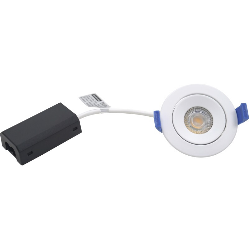 nordtronic Downlight low profile dob ip44/20 5w 2,7/3k wh
