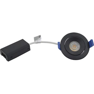 nordtronic Alasvalo low profile dob ip44/20 5w 3k/4k bl