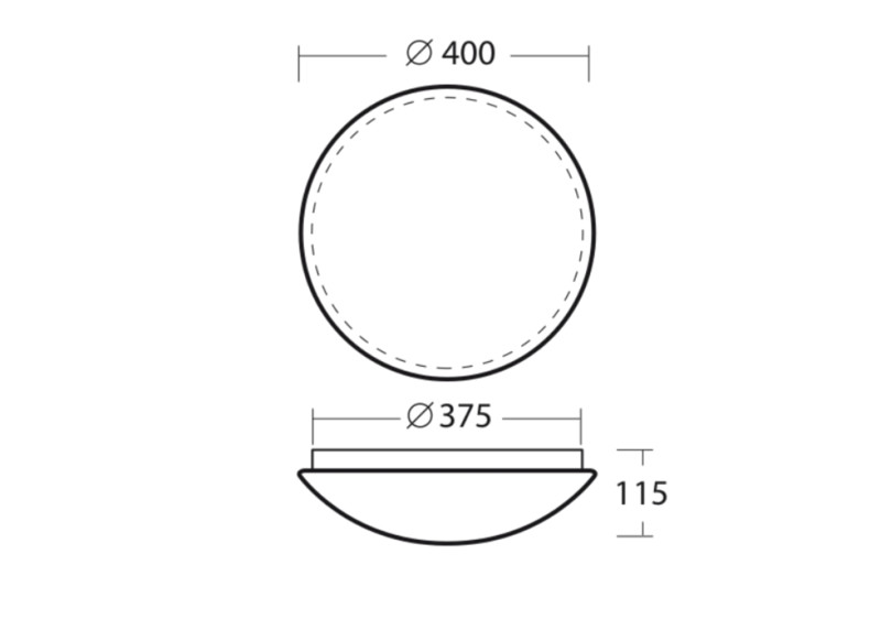 m-light Yleisvalaisin pinta omega 2 omega 2 2xe27 pc