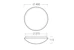 m-light Yleisvalaisin pinta omega 2 omega 2 24w 4000k pc dali