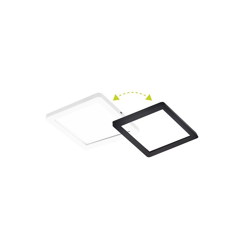 FURNITURE LUMINAIRE LED-FLAT12LUX 2X6W 4K VA/MU