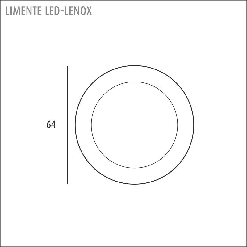 limente Kalustevalaisin led-lenox s3 3x4w 3000k rst