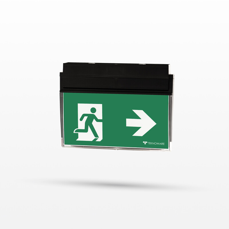 EXIT LIGHT OPAS 90 TWS9092WAT 230VAC IP44 BL