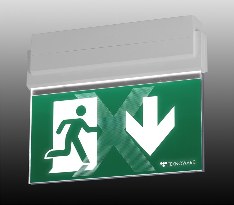 teknoware Exit light opas 80 twt8051wkx 220-240v,50/60hz,dc