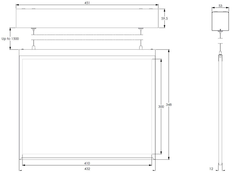 teknoware Opastevalaisin steel twse792wa 230vac ip20