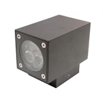 OUTDOORS WALL LUMINAIRE SQUARE 6 X 1W, IP54, DOWN-UP
