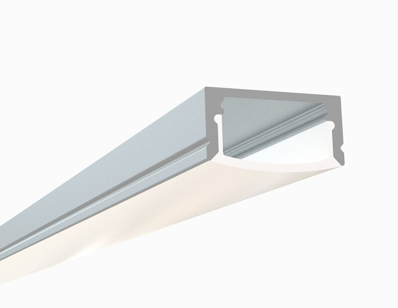 VALOPROFIILI/-NAUHA PREMIUM PROFIILI 2M, 17X8MM,ALUMIINI