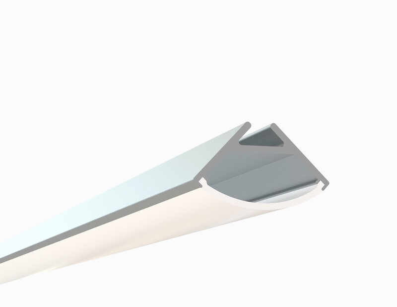 LED PROFILE PREMIUM PROFILE PROFILE CORNER2M, ALUMIUN