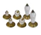 cariitti Ljustekniska tillbehör crystal assortment gold 6