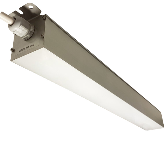 PINTA-ASENNUSVALAISIN PROFILED PRL601 IP65 6200LM 55W PC