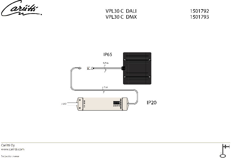 cariitti Projektor vpl30c-dmx