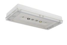 EMERGENCY LUMINAIRE SOLID ZONE LOWBAY TWT3241WK 24V IP65