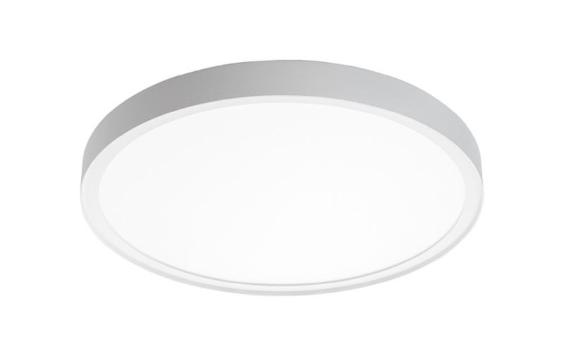 sg armaturen Surface mounted luminaire disc 480 4000k sen wh