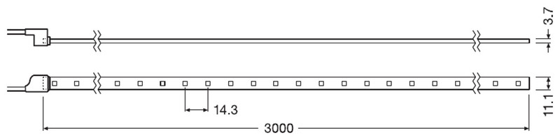 osram Valoprofiili/-nauha lfp3000-g3-960-03