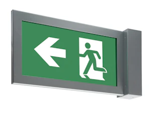 teknoware Exit light silver y6651wk943 230v 30m