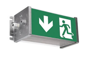 teknoware Opastevalaisin robust exit twt9651wk 230v ip67