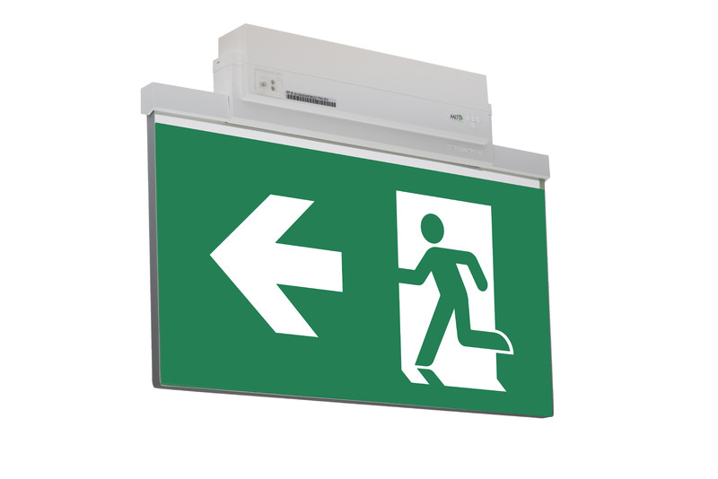teknoware Exit light opas 81 tws8192wa 230vac 40m right 1-s
