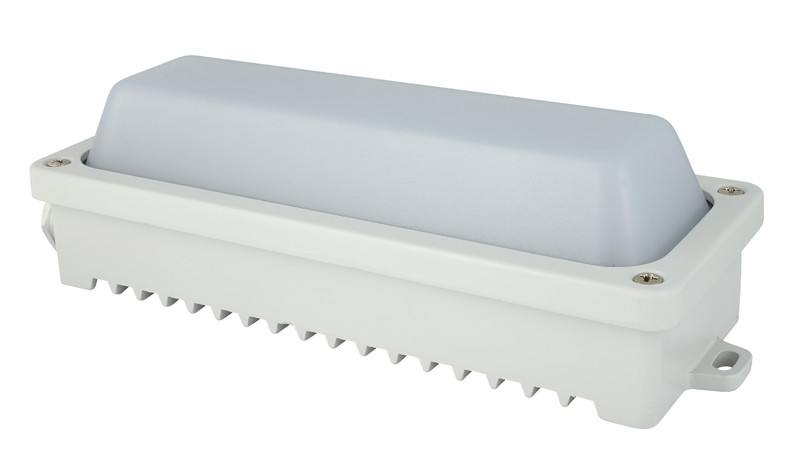 Teollisuusvalaisin suljettu LED-4700 6,3W IP67 Harmaa