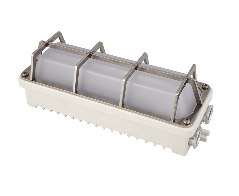 Teollisuusvalaisin suljettu LED-4700 3,1W IP67 Suojakehys