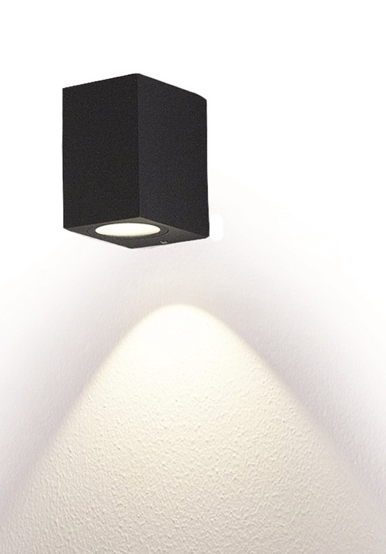 nordtronic Seinävalaisin ulko alba ip54 8w 230vac 545lm 3000k gr