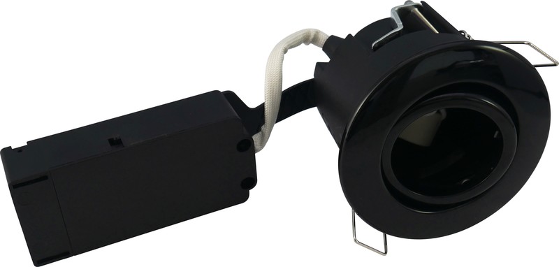 nordtronic Downlight uni install dim out ip44 gu10 max.7,5w dim bl r