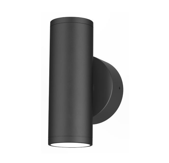 arten Exteriör väggarmatur fiona 10w black ip65 3000k