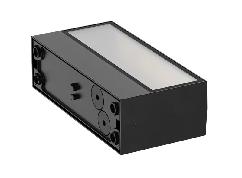 arten Outdoors wall luminaire delta 10w black ip65 down 3k/4k/5.7k