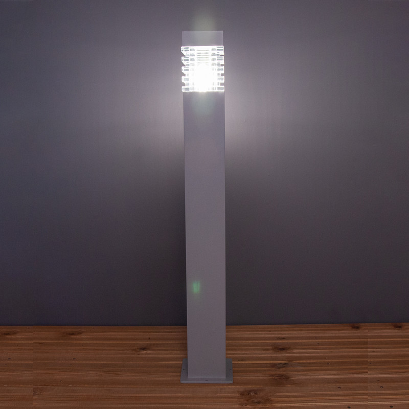 BOLLARD LUMINAIRE LUCAS 900MM E27 GREY